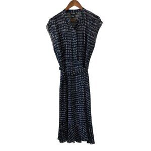 Club Monaco Dremah Silk Midi Dress Size 4